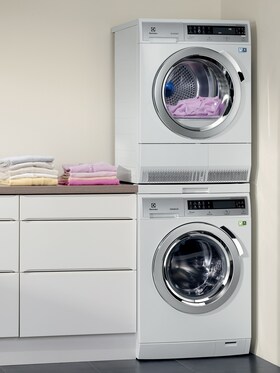 The UltraCare washing machine and the DelicateCare tumble dryer
