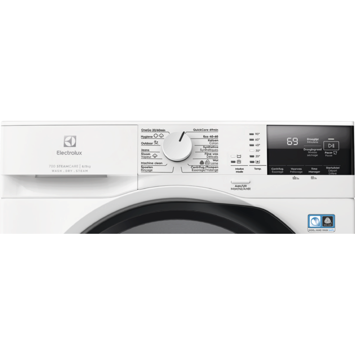 Electrolux - Lave-linge séchant pose libre - EWI72856G