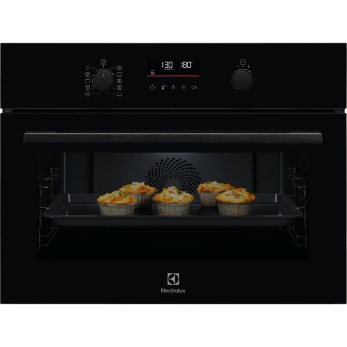 5000 SurroundCook with SteamBake Oven met stoomondersteuning, Zwart