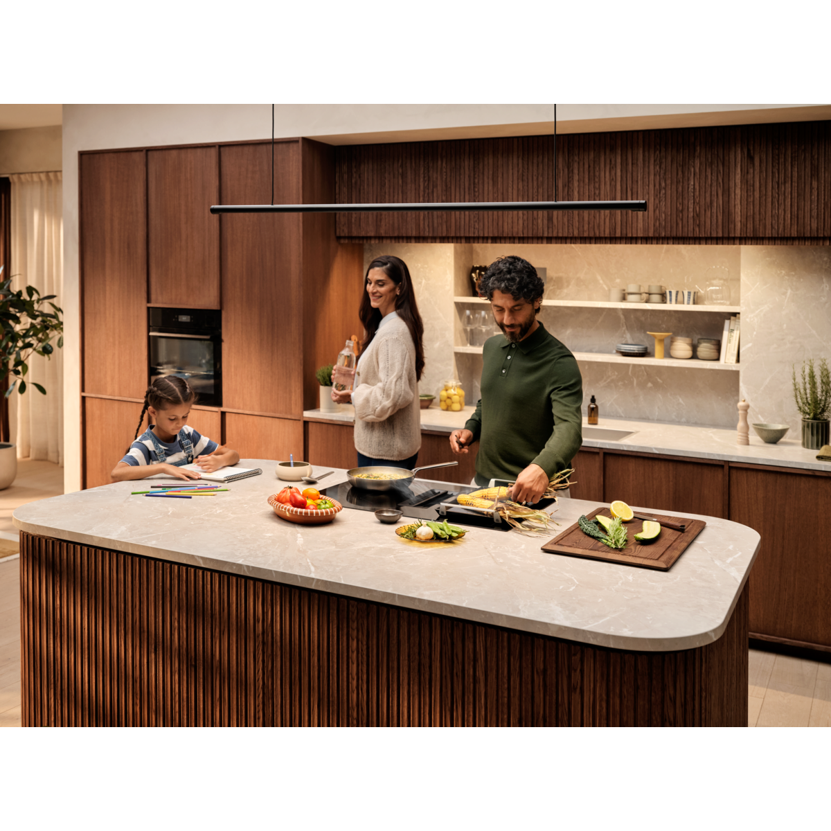 Electrolux - Kookplaat met afzuiging - KCC83480I