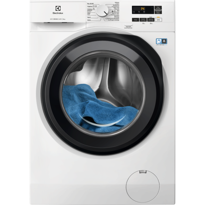 600 SensiCare Wasmachine voorlader 8 kg
