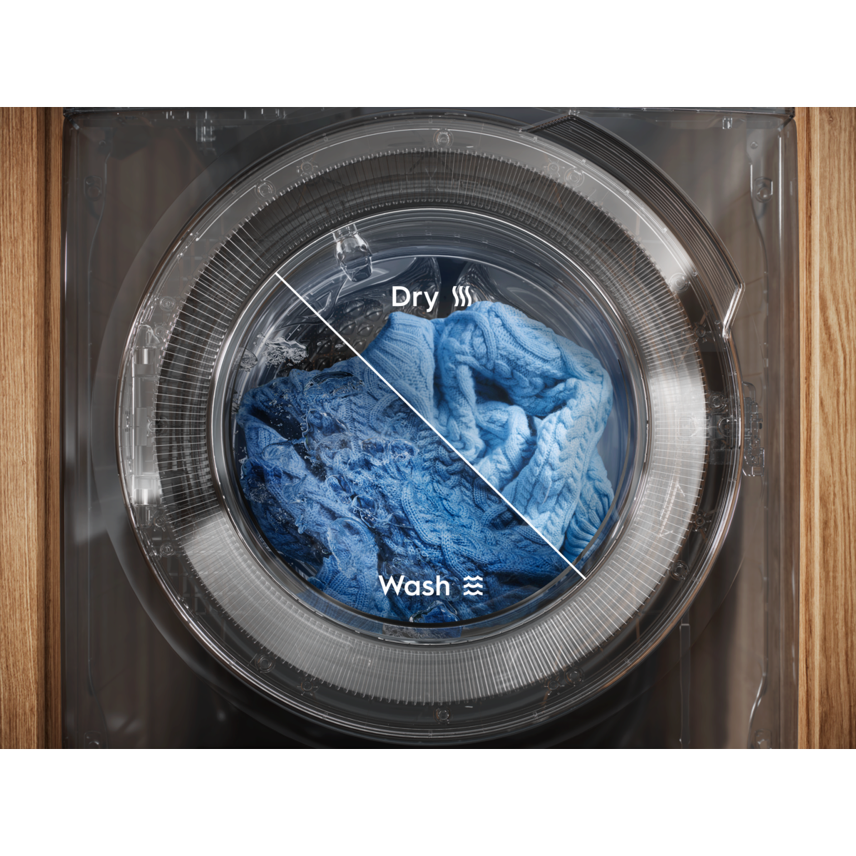 Electrolux - Lave-linge séchant pose libre - EWI72856G