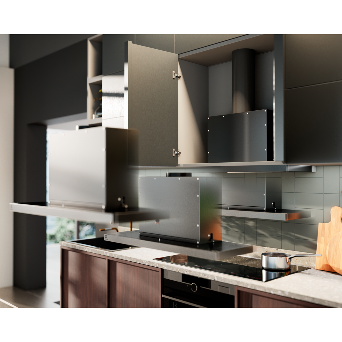 Electrolux - Hotte intégrée - LFG337S