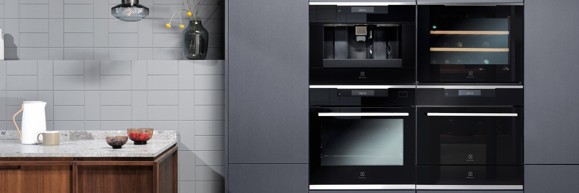 Compact inbouwgamma van Electrolux