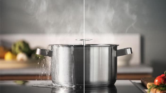 Faire bouillir de l'eau avec ou sans la technologie SenseBoil®