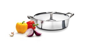De Infinite Chef Lage braadpan met paprika, ui en knoflook