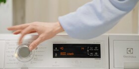 Het lage temperatuurprogramma op een Electrolux-wasautomaat