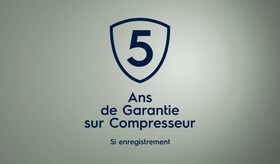 5 ans de garantie sur le compresseur des frigos et congélateurs Electrolux