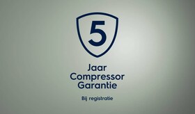 5 jaar garantie op de compressor van Electrolux koelkasten en diepvriezers